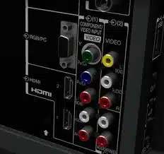 tv audio or video device hook up