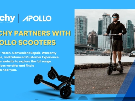 Techy Partners with Apollo Scooters
