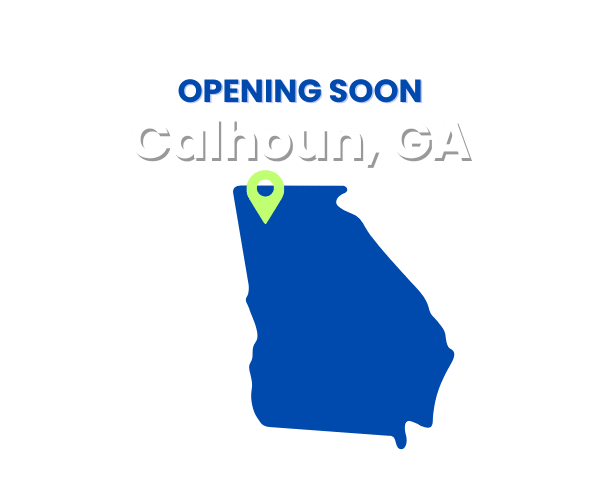 Calhoun, GA Opening Soon