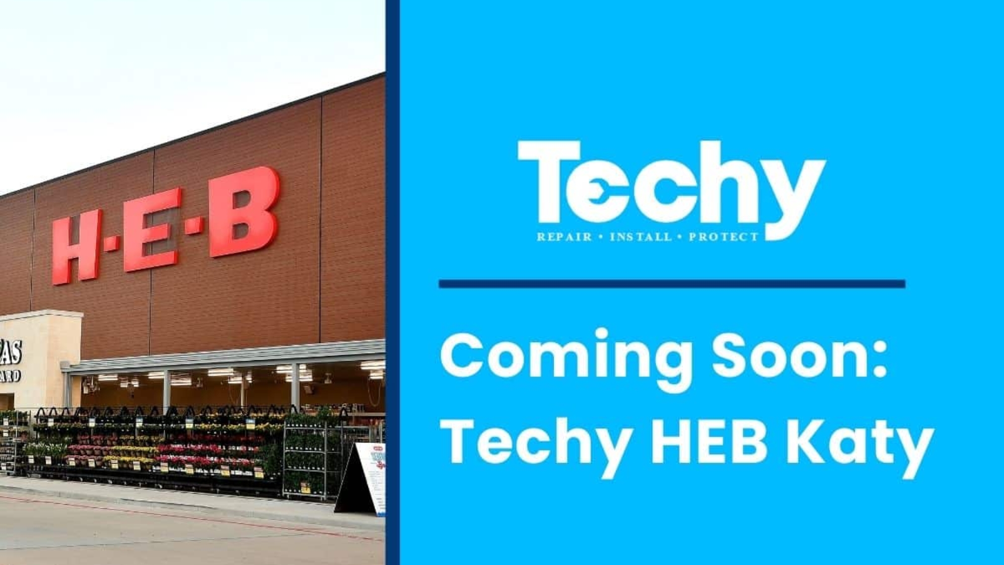 Techy HEB Katy is opening soon