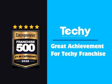 Techy Named Among the Top Franchises in Entrepreneur