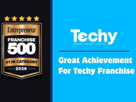 Techy Named Among the Top Franchises in Entrepreneur