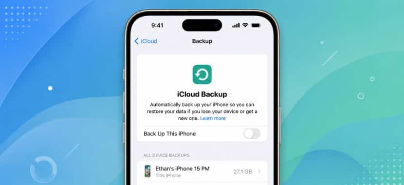 Back Up Your iPhone and Turn It Off